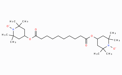 Bis(2,2,6,6-tetramethyl-1-piperidinyloxy-4-yl)sebacate