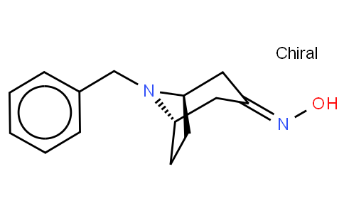 8-BENZYL-1AH,5AH-NORTROPAN-3-ONE OXIME